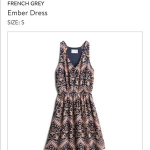 French Grey brand dress
